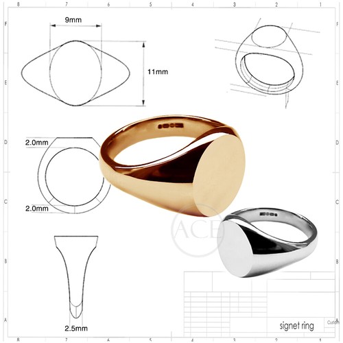 9ct solide gelbgold damen - gelbgold,