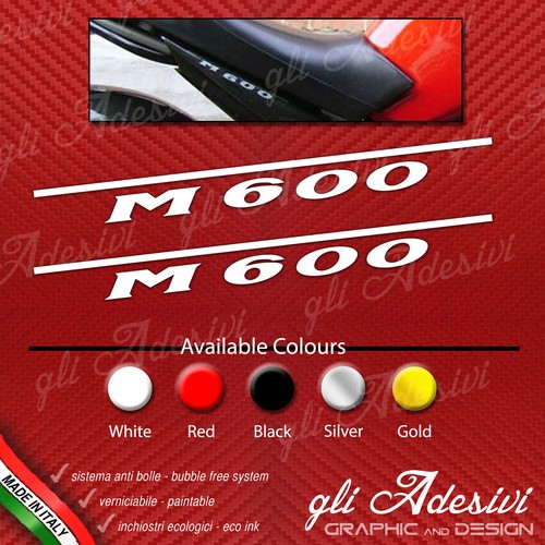 Paar aufkleber ducati monster - paar,