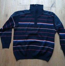 Herrensweatshirt,Gr.M,schwarz,Claudio Campione,Stoffbesatz,Bw