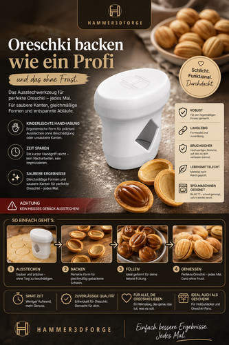 Oreschki ausstecher - oreschki,