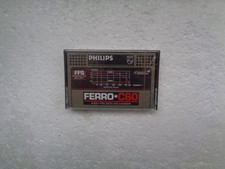 Vintage Audio Cassette PHILIPS Ferro C60 * Rare From Belgium 1981 *