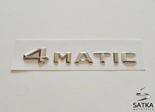 4Matic Schriftzug für