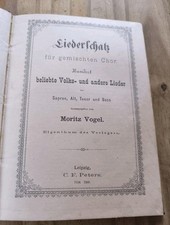 Altes Liederbuch Liederschatz