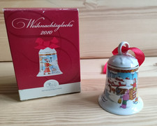 Weihnachtsglocke "Im Zimmerwald"  2010 Ole Winther Hutschenreuther - Top-Zustand
