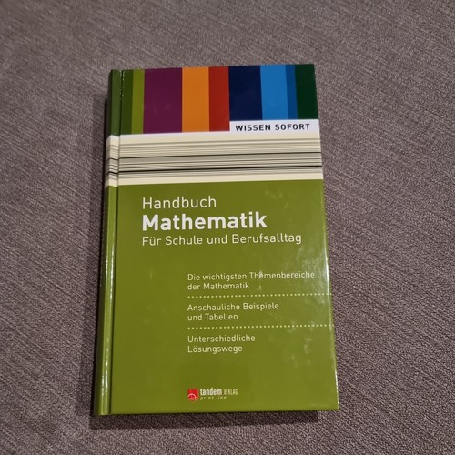 Handbuch mathematik für - handbuch,