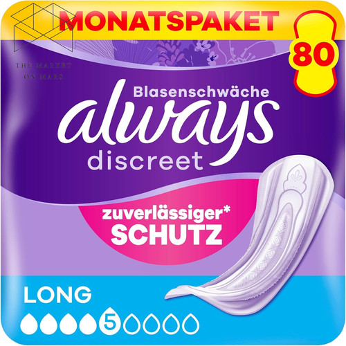 Discreet inkontinenzeinlagen - discreet,