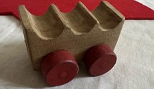 Baby Spielzeug Handauto, Holzauto Öko schiebe Auto, Natur Reifen Handmade