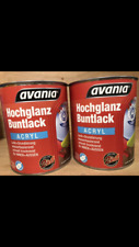 Avania Hochglanz Buntlack Acryl 0,75L Metall-Holz-Lack Grundierung (3)