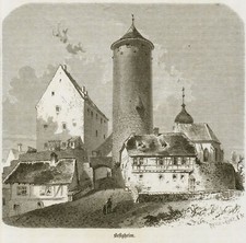 Besigheim Original Holzstich