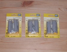 3 Pak. Einzelhalter Kurzschiene Element System silber #10005