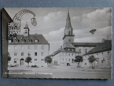 Kirchenlamitz Marktplatz Fichtelgebirge 1962 Kr Wunsiedel b Marktredwitz Tröstau