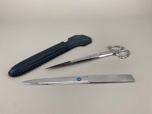 Set schere brieföffner etui - set,