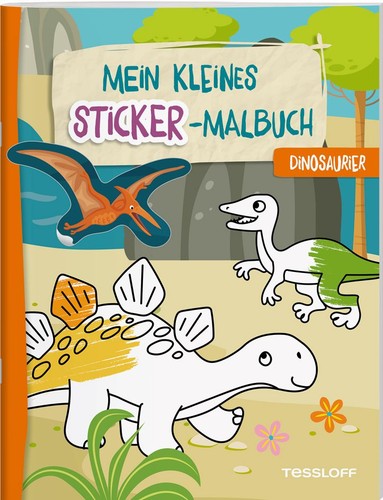 Mein kleines sticker malbuch - kleines, sticker-malbuch