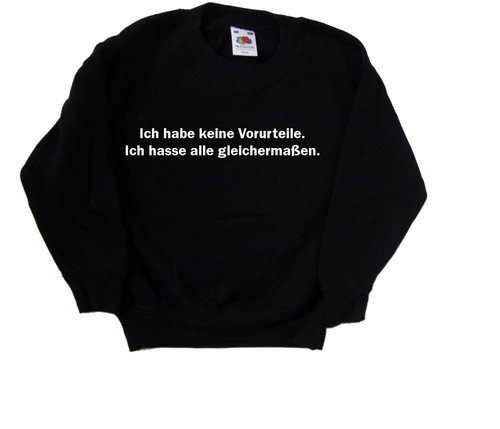Ich habe keine - vorurteile.,