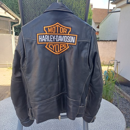 Lederjacke mit großem - mit,