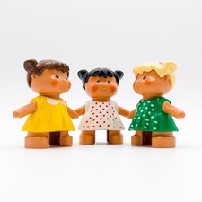 LEGO® DUPLO® Figuren-Set Lisa, Marie & Anna 2951-1 2952-1 2953-1 Vintage Puppen