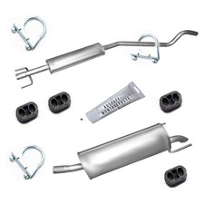 Auspuff Mitteltopf Endtopf