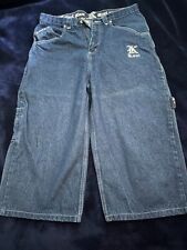 Karl Kani 3/4 Baggy Hose blau