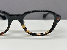 Theo Brille Herren Damen Rund Braun Havanna Schwarz Septante Deux