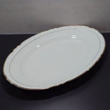 alte Goldrand Servierplatte Porzellanmanufaktur Heinrich Winterling Marktleuthen