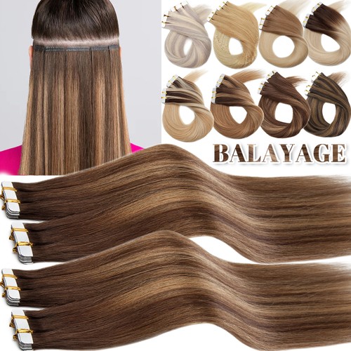 Tape hair extensions - on,