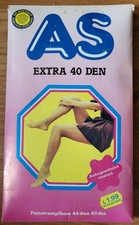 Vintage 1980er Feinstrumpfhose