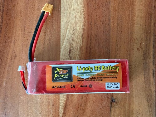 Zop power 5000mah 60c - zop, 3s