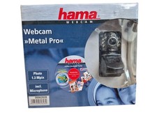 Hama Webcam Metal Pro Photo 1.3 Mpix Kamera PC Computer