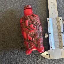Snuff Bottle-China, Rot