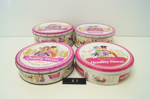 Vintage quality street - 4x,