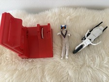 Evil Knievel Figur Ideal Motorrad Rampe 80er Retro Vintage  