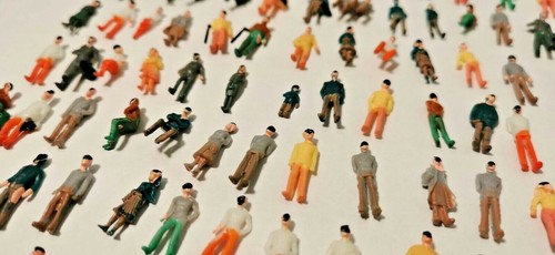 100 stück figuren - 100, (h0)