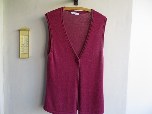 ärmellose strickweste farbe - strickweste,,