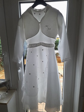 Kommunionkleid mit Kopfschmuck * Kommunionskleid * Festkleid * Größe 146/152