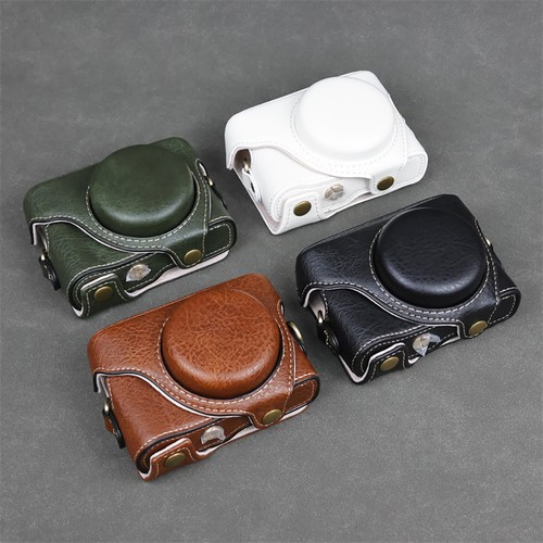 Leder kameratasche - pu-leder,