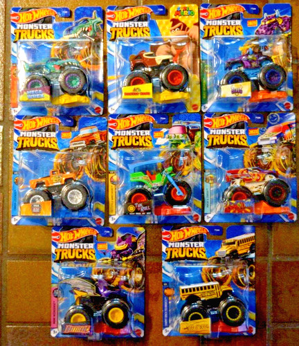 Mattel hot wheels monster - hot,