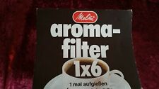 Melitta  1 x 6 - Aroma Filter