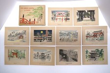 Vtg 1930 Ten Lovely Sights in