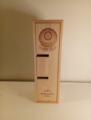 Holz weinflaschenhalter - holz,