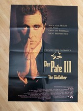 Der Pate III Filmplakat A1 Pate 3 Al Pacino De Niro Kult Mafia Film