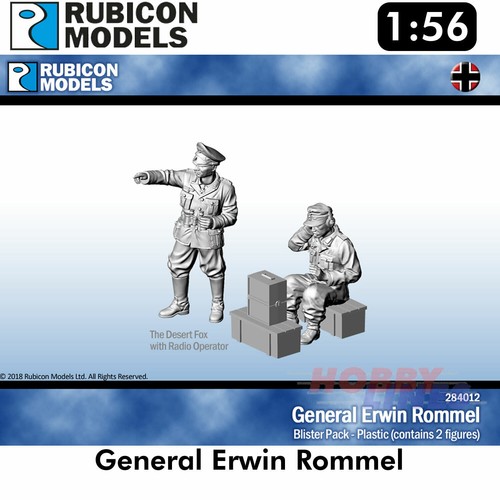 General erwin rommel - erwin, plastik