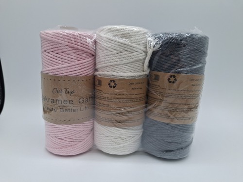 Our top premium makramee garn - our,