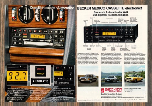 Becker mexico cassette - becker,