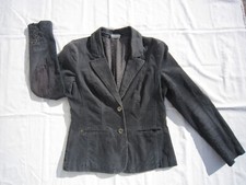 Cord Blazer Street One Gr. 36 Grau Jacke Übergangsjacke