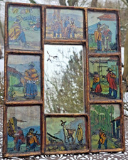 Hinterglas Malerei Wand