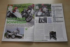 Motorrad News 08/2015 BMW R 1200 R Armec-Gespann mit 109PS im TEST auf 2 Seiten