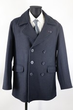 Kaban dunkelblauer Kurzmantel Herbst/Winter Gr.XL Wolle Polyester