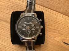 Thomas Sabo Rebel Spirit WA 0284—280—203 Herrenuhr schwarz silber 