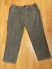 Eddie Bauer Lässige Hose mit Gummizug Gr. 2XL / 32 Farbe Oliv Top Ware (5)