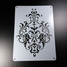 A3 Schablone Victorian Damask